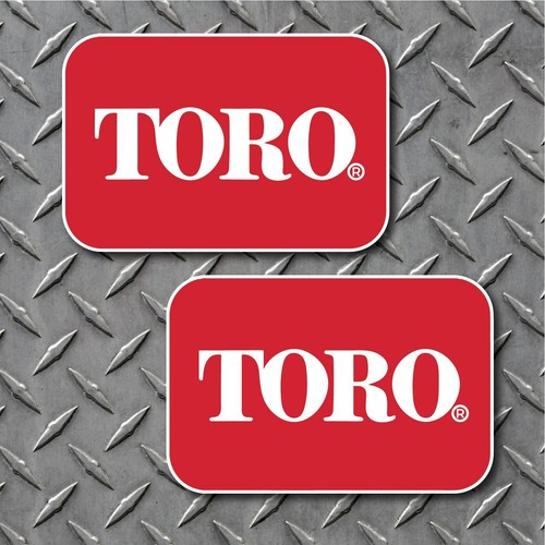 Toro logo vinyl decals - 2,